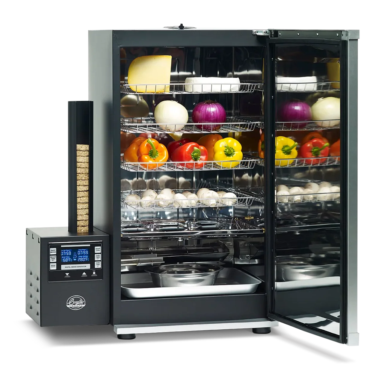 Digital 4 Rack Electric Smoker - Image 4