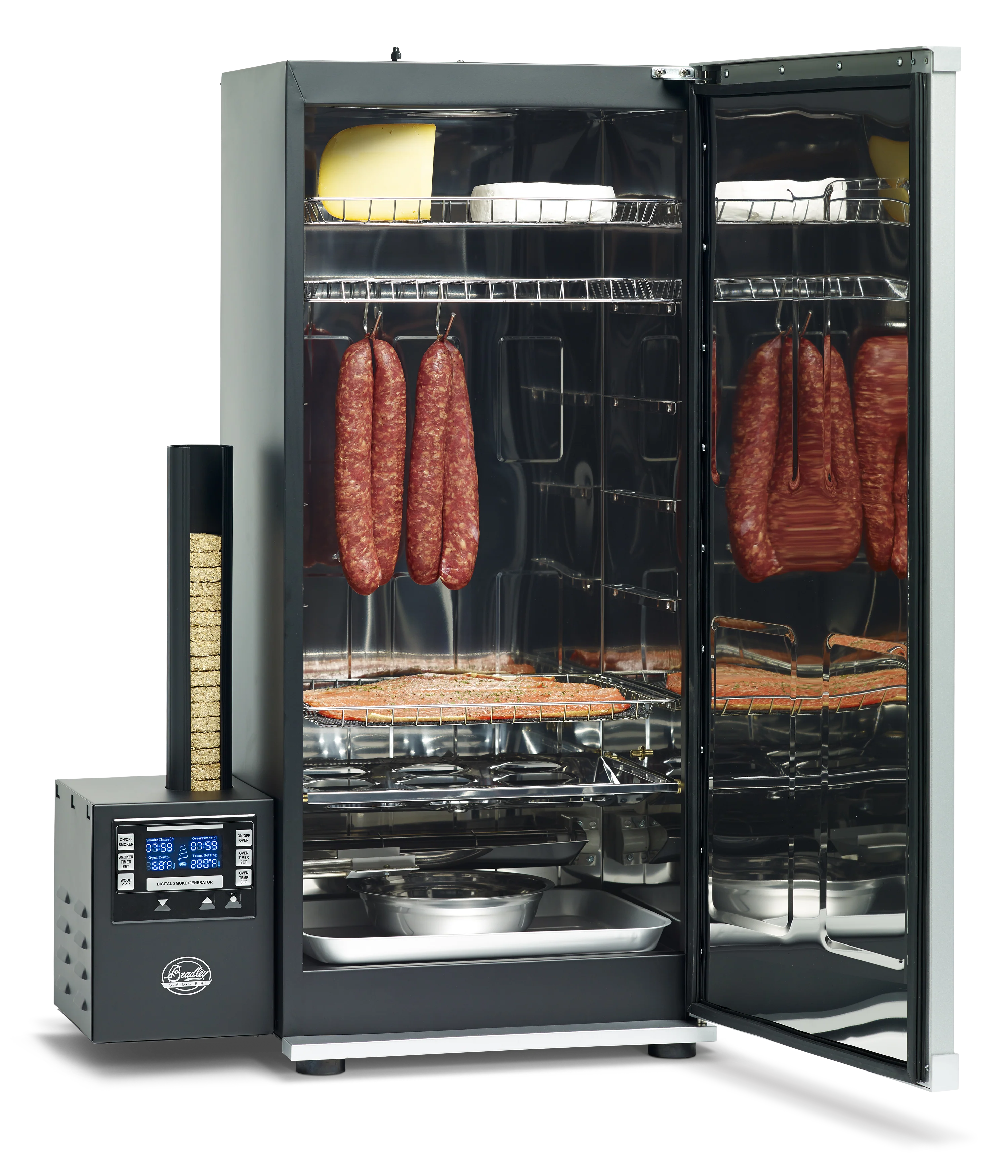 Digital 6 Rack Electric Smoker - Image 3