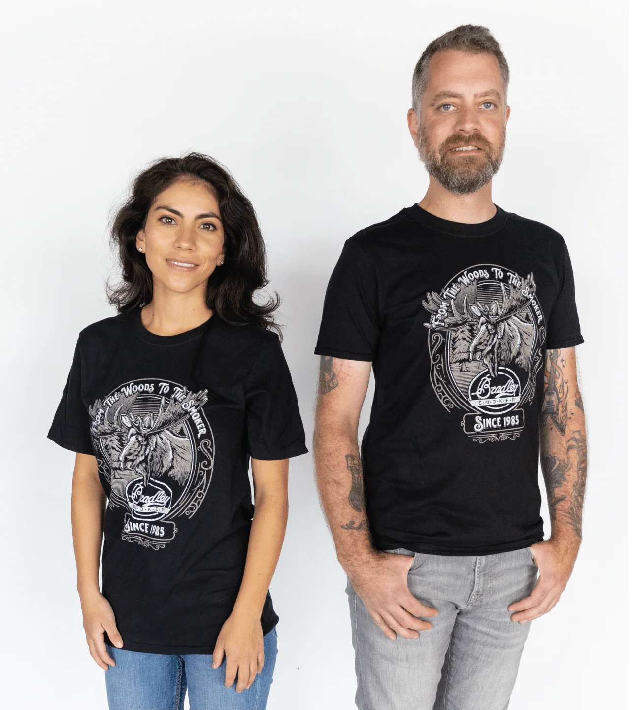 Bradley Moose T-Shirt, Black - Image 5