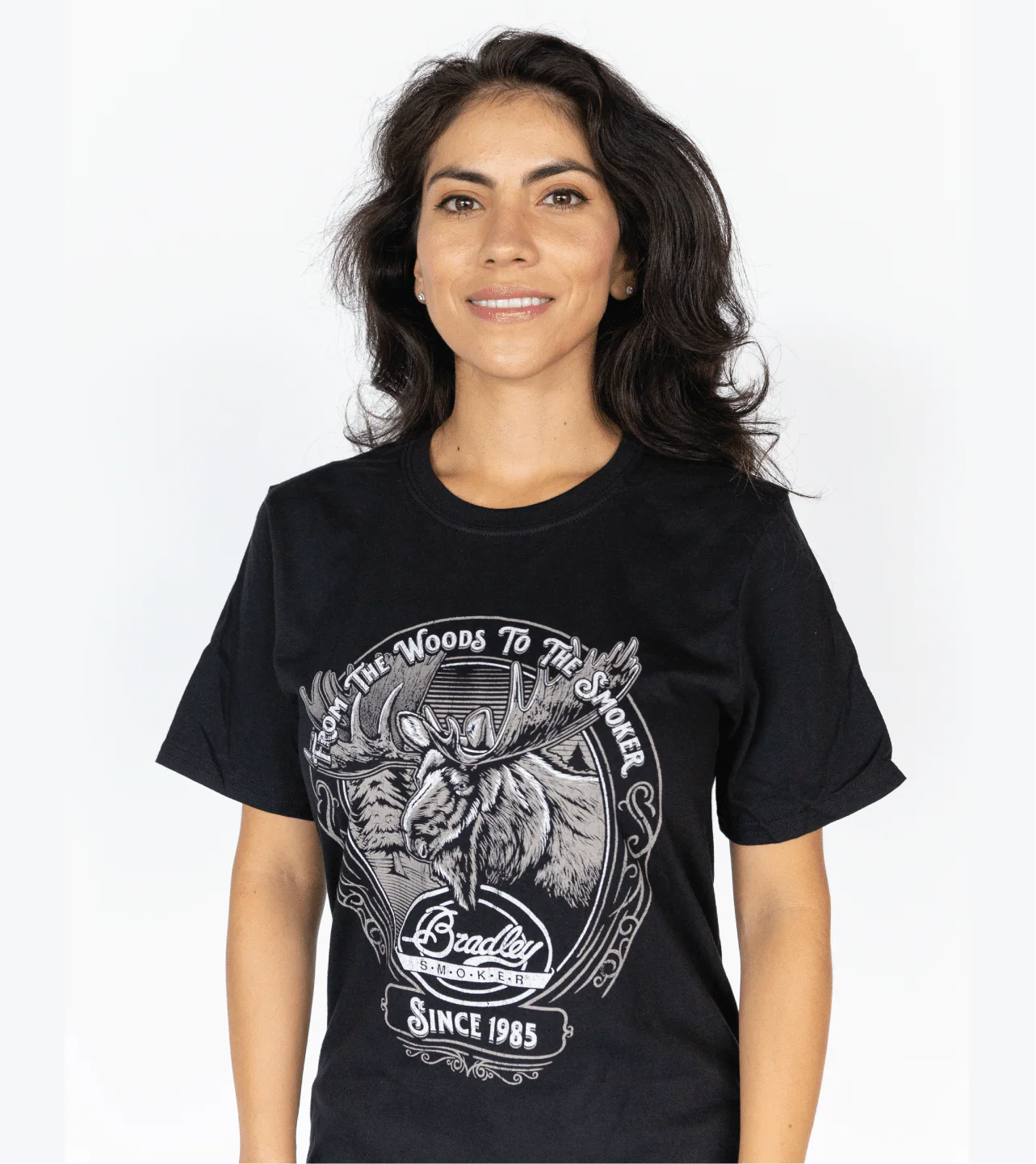 Bradley Moose T-Shirt, Black - Image 6