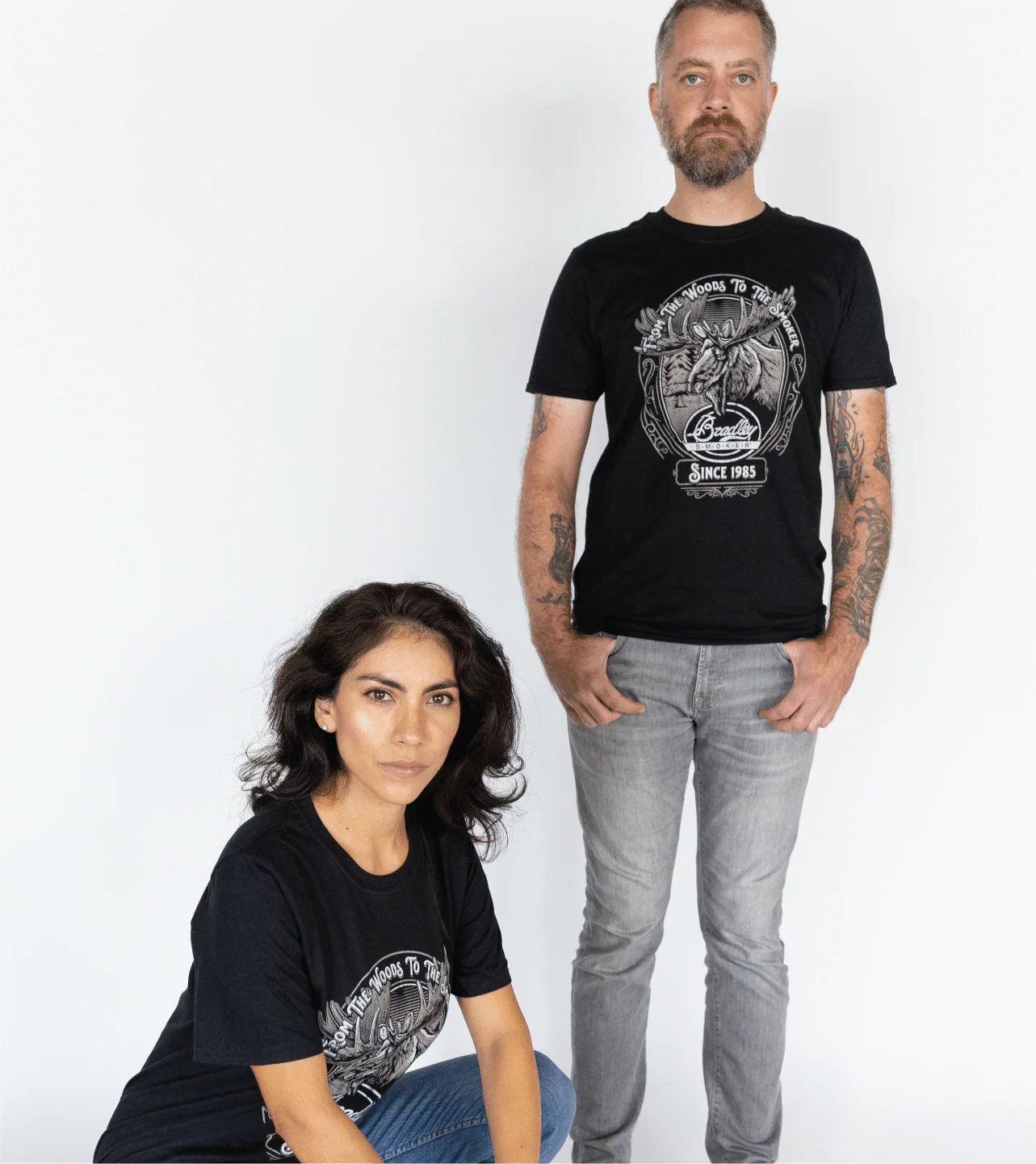 Bradley Moose T-Shirt, Black - Image 8