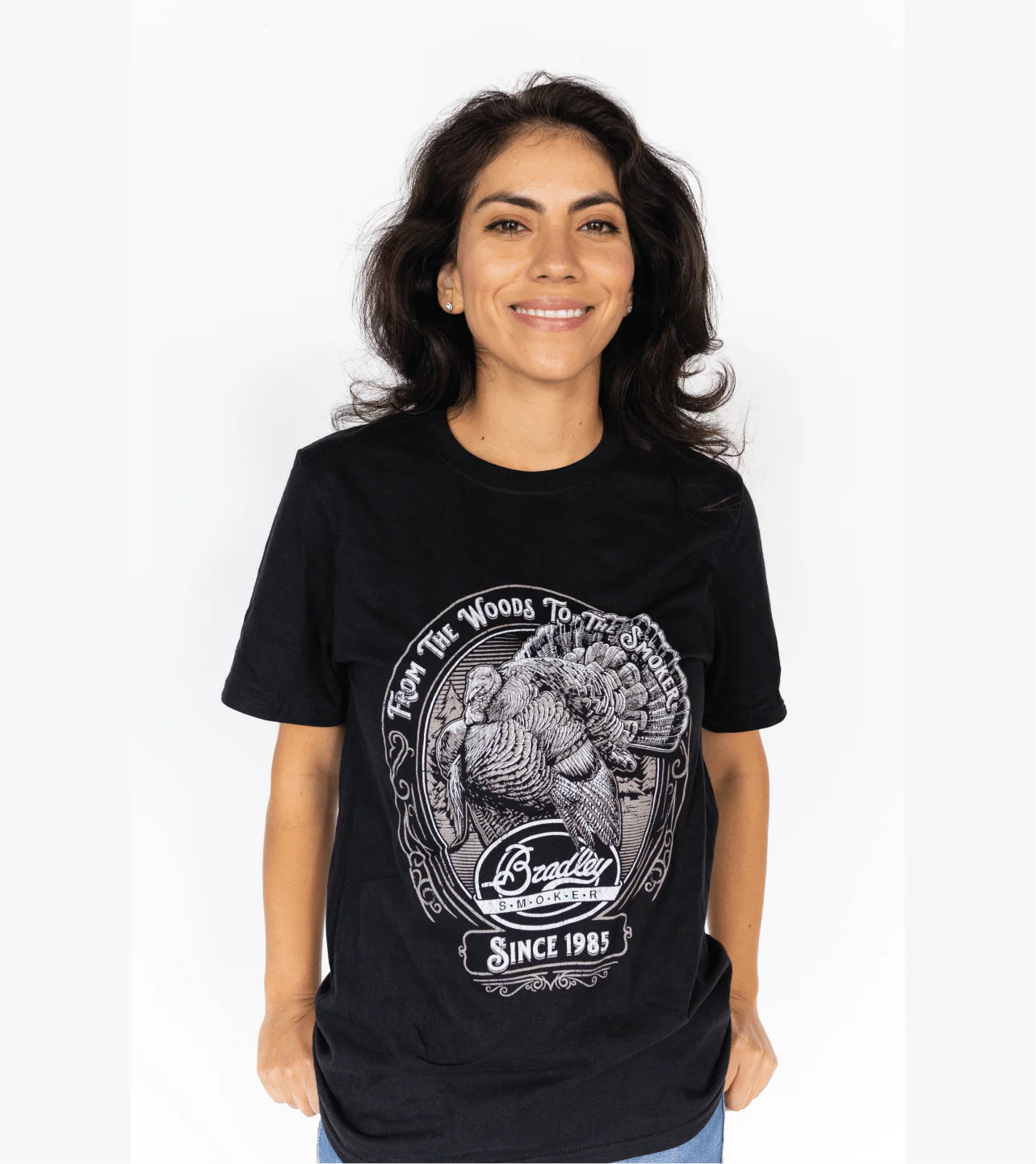 Bradley Turkey T-Shirt, Black - Image 3